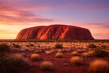 Uluru Sacred Red Rock